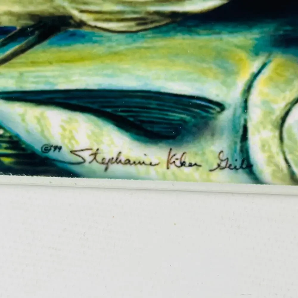 Sport Fish Ceramic Tile Wall Art, Light Keeper Inc. by Stephanie Geib, NC
